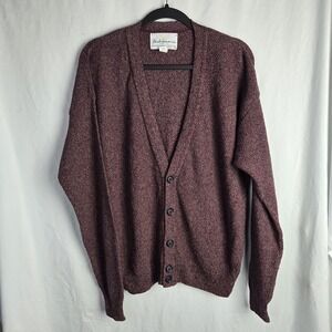 Vintage 1993 Mcdonalds Uniform Sweater Cardigan Mens XL Workwear Job USA Crew